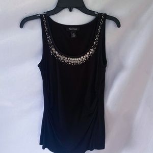 Black House White Market tank with embellished neckline XS